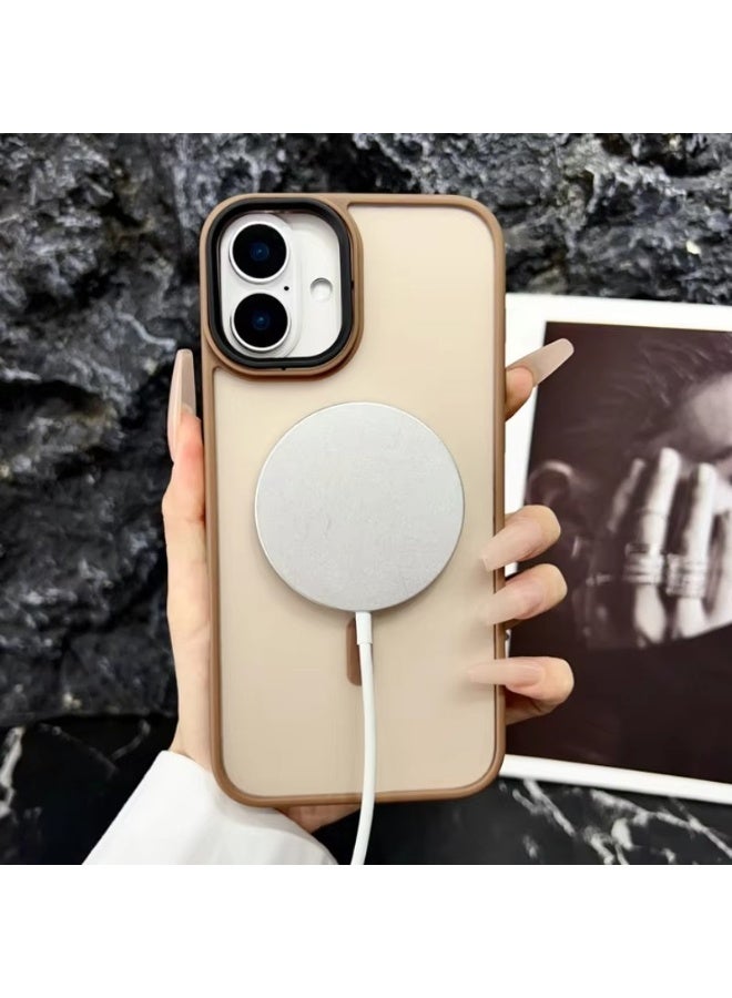 Magnetic Case for iPhone 17 6.3-Inch Compatible with MagSafe, Camera Lens Full Protection, Translucent Matte Back Slim Minimalist Shockproof Phone Cover - Image 2